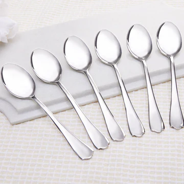Elegant Stainless Steel Teaspoon Set