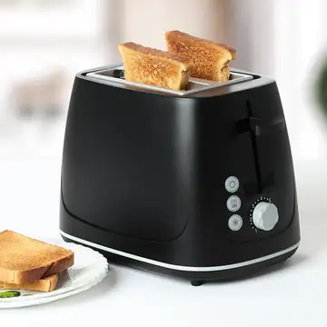 SleekBlack Dual-Toast Maker