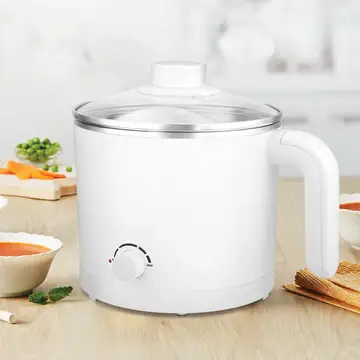 Compact Electric Food Steamer with Lid