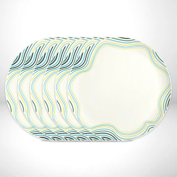 Elegant Oval Serving Plates