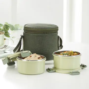 Insulated Portable Food Container Set