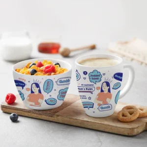 Cozy Mom’s Morning Mug and Bowl Set