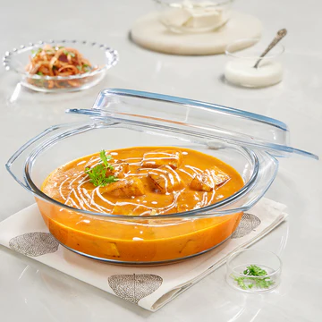Premium Borosilicate Glass Baking and Serving Dish