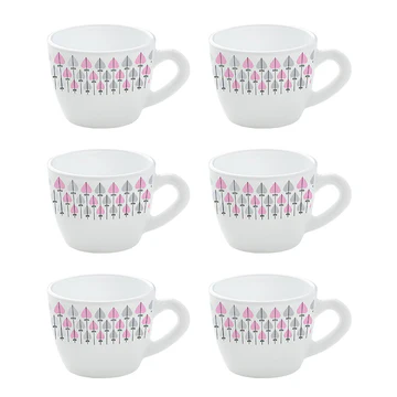 Blossom Arrow Ceramic Tea Mug Set